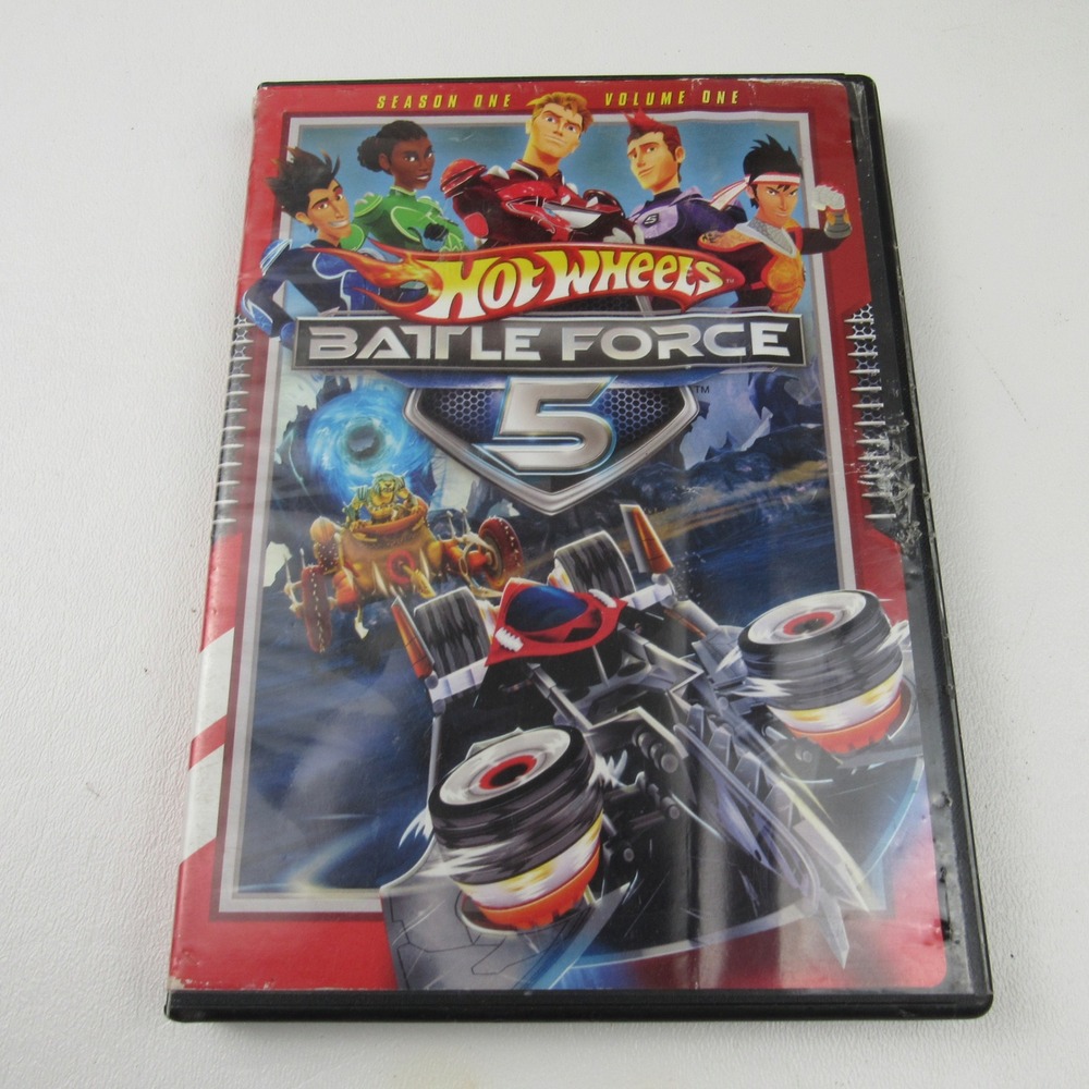 Hot Wheels Battle Force 5 Season One Volume One DVD‎ Kids Action Cartoon